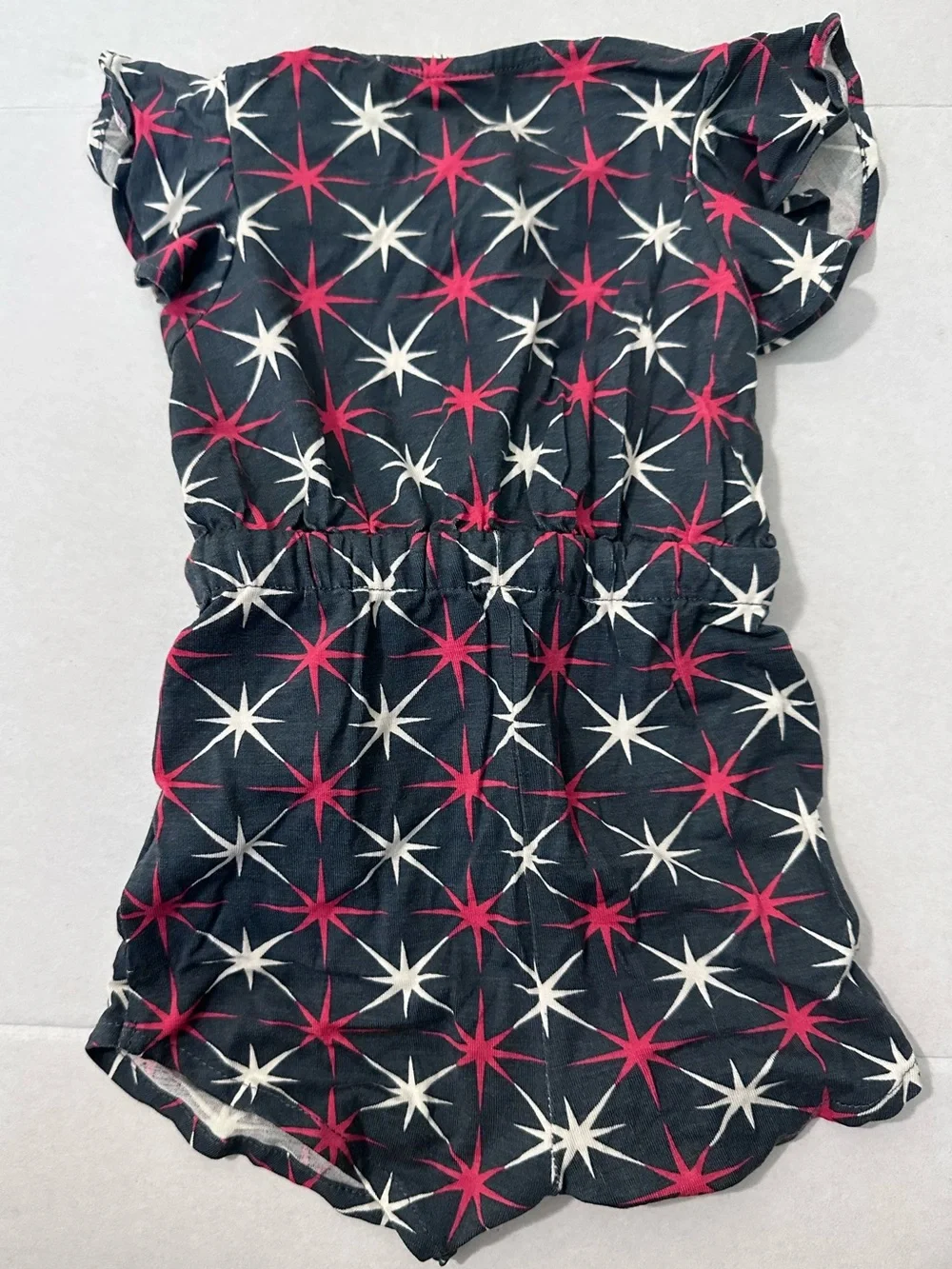 KATE QUINN Bow Waist Shortie in Retro Stars 6-12 Months